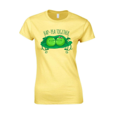 Hap-pea together női póló - egyedi mintás, 12 szín, S-2XL női póló