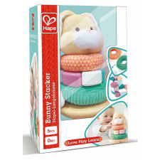 Hape Bunny Stacking Tower kreatív és készségfejlesztő