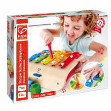 Hape Formaválogató Xilofon - Fa Zenei Játék - 12 hónaptól puzzle, kirakós