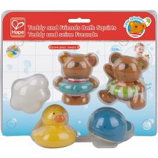 Hape KÉSZLET MACKÓ ÉS BARÁTAI fürdőszobai játék