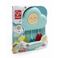 Hape ZENEI FELHŐ FÉNYEKKEL bébijáték kiságyra