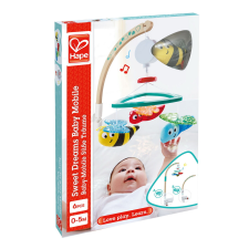 Hape ZENÉLŐ KÖRHINTA bébijáték kiságyra