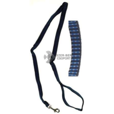 Happet fekete-kék kockás kutyapóráz (L l 2 cm) nyakörv, póráz, hám kutyáknak