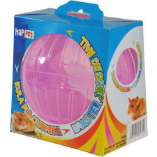 Happet höri gömb 14,5 cm Y003/Y016 rózsaszín játék rágcsálóknak