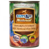 Happy&amp;Fit Natural Dog Konzerv Kacsa &amp; Sonka Sütőtökkel &amp; Aloe Verával 400g
