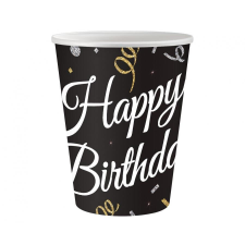 Happy Birthday B&C papír pohár 6 db-os 250 ml party kellék