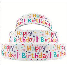  Happy Birthday felíratú szalag, tortadísz sütés és főzés