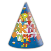  Happy Birthday Kokliko parti kalap, csákó 6 db-os