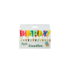 Happy Birthday Tortagyertya Színes party kellék