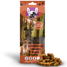 Happy Bulldog 100% Természetes Szarvashús training snack 60 g, HAPPY BULLDOG jutalomfalat kutyáknak