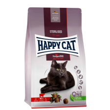  Happy Cat Adult Sterilized marha 300g macskaeledel
