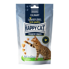 Happy Cat Crunchy Snack Farm Poultry | Baromfi ízű jutalomfalat macskáknak - 70 gramm jutalomfalat macskáknak
