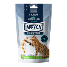 Happy Cat Culinary Crunchy Snack - tőkehal 70 g macskaeledel