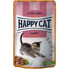 Happy Cat Happy Cat Meat in Sauce Kitten/Junior alutasakos eledel kacsahússal (6 x 85 g) 510 g macskaeledel