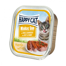 Happy Cat Minkas Duo Marha-nyúl 100g macskaeledel