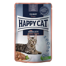  Happy Cat Pouch Szósz Culinary Lazac – 24×85 g macskaeledel