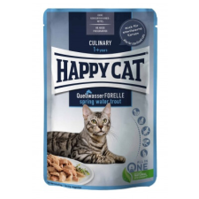 Happy Cat Pouch Szósz Culinary Pisztráng – 12×85 g macskaeledel