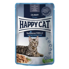 Happy Cat Pouch Szósz Culinary Pisztráng – 24×85 g macskaeledel