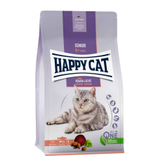 Happy Cat Senior Atlantik-Lachs | Lazac ízű száraz macskatáp - 1,3 Kg macskaeledel
