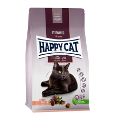  Happy Cat Sterilised Atlantik Lachs - Lazac 1,3 kg macskaeledel