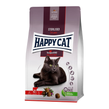 Happy Cat Sterilised Voralpen Rind ,Marha-10kg macskaeledel