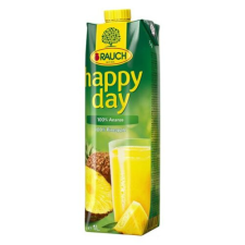 Happy Day Gyümölcslé  HAPPY DAY ananász 100% 1L üdítő, ásványviz, gyümölcslé