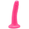 Happy Dick – premium rózsaszín dildó 13 x 3 cm