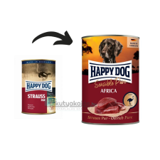  Happy Dog Africa Pur (Stucc) – 6×400 g kutyaeledel