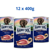  Happy Dog France konzerv Kacsa 12x400gr