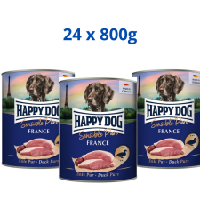 Happy Dog France konzerv Kacsa 24x800gr kutyaeledel