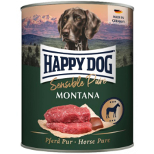 Happy Dog Pur Montana - Szín lóhúsos konzerv (6 x 800 g) 4.8kg kutyaeledel
