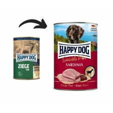 Happy Dog Sardinia Pur - Kecskehúsos konzerv 6 x 400g kutyaeledel