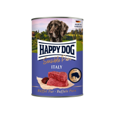 Happy Dog Sensible Pur Italy -Bivalyhúsos Konzerv 400g - 1x400g kutyaeledel