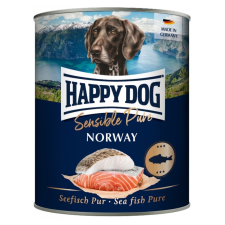 Happy Dog Sensible Pur Norway Lazac Konzerv-800 g kutyaeledel