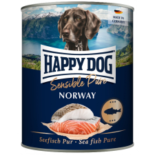 Happy Dog Sensible Pur Norway Lazac színhús konzerv 800g kutyaeledel