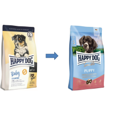 Happy Dog Supreme Puppy Salmon&Potato 4kg kutyaeledel