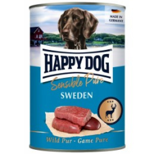 Happy Dog Sweden Pur (Vadhúsos) konzerv – 6×800 g kutyaeledel