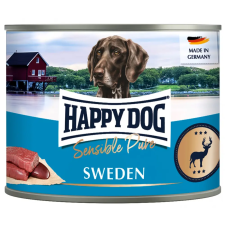  Happy Dog Sweden (Wild) Pur - Vadhúsos Konzerv 200g kutyaeledel