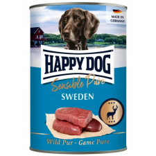  Happy Dog Sweden (Wild) Pur - Vadhúsos konzerv 400g kutyaeledel
