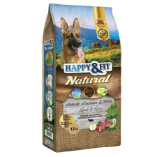 Happy&Fit Happy&amp;Fit Natural Adult Lamm&amp;Reis 12kg kutyaeledel