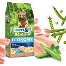 Happy&Fit Happy&amp;Fit Natural Economy Adult with Fish and Vegetables 12kg kutyaeledel