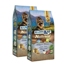 Happy&Fit Happy&amp;Fit Natural Welpen Lamm 2x12kg kutyaeledel