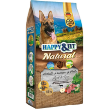 Happy&Fit Natural Adult Lamm&Reis 2x12 kg kutyatáp kutyaeledel