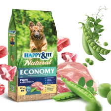 Happy&Fit Natural Economy Adult with Pork and Vegetables 3x12kg kutyaeledel
