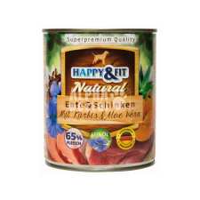 Happy&Fit Natural Happy&Fit Natural Ente&Schinken mit Kürbis&Aloe Vera 800g kutyaeledel