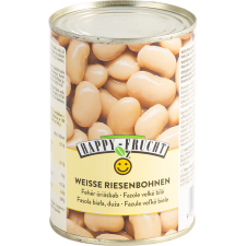 Happy Frucht fehér óriásbab 400 g alapvető élelmiszer