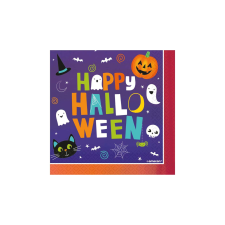 Happy Halloween szalvéta 33 x 33cm 16 db/cs papírárú, csomagoló és tárolóeszköz
