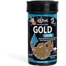 Haquoss | GOLDGRAN | Teljes értékű granulált, aranyhal táp - 1000 ml / 430 g haleledel