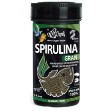 Haquoss | SPIRULINA GRAN GOURMET | Teljes értékű spirulina granulátum, haltáp - 100 ml / 36 g haleledel