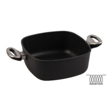 Harecker Négyszögletes titán lábas 24x24 mély 10 cm Harecker Excelent Indukciós edény